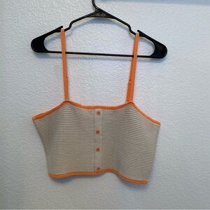 New! Forever 21 Ribbed Knit Crop Top XL